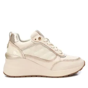 Women's Leather Sneakers In Ice Layered Look Everyday Performance