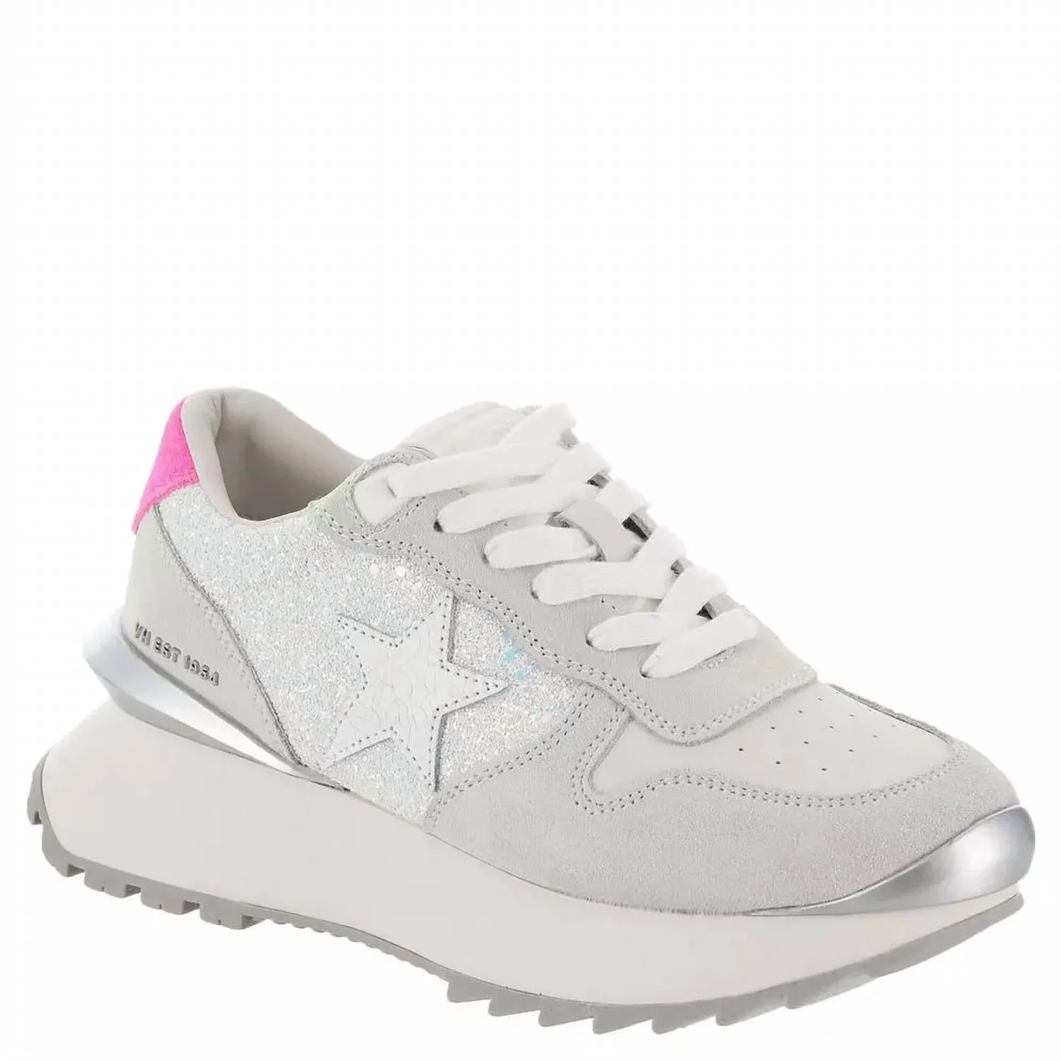 Energy Run Luxurious design Women's Major 29 Sneaker In Clear/glitter Multi