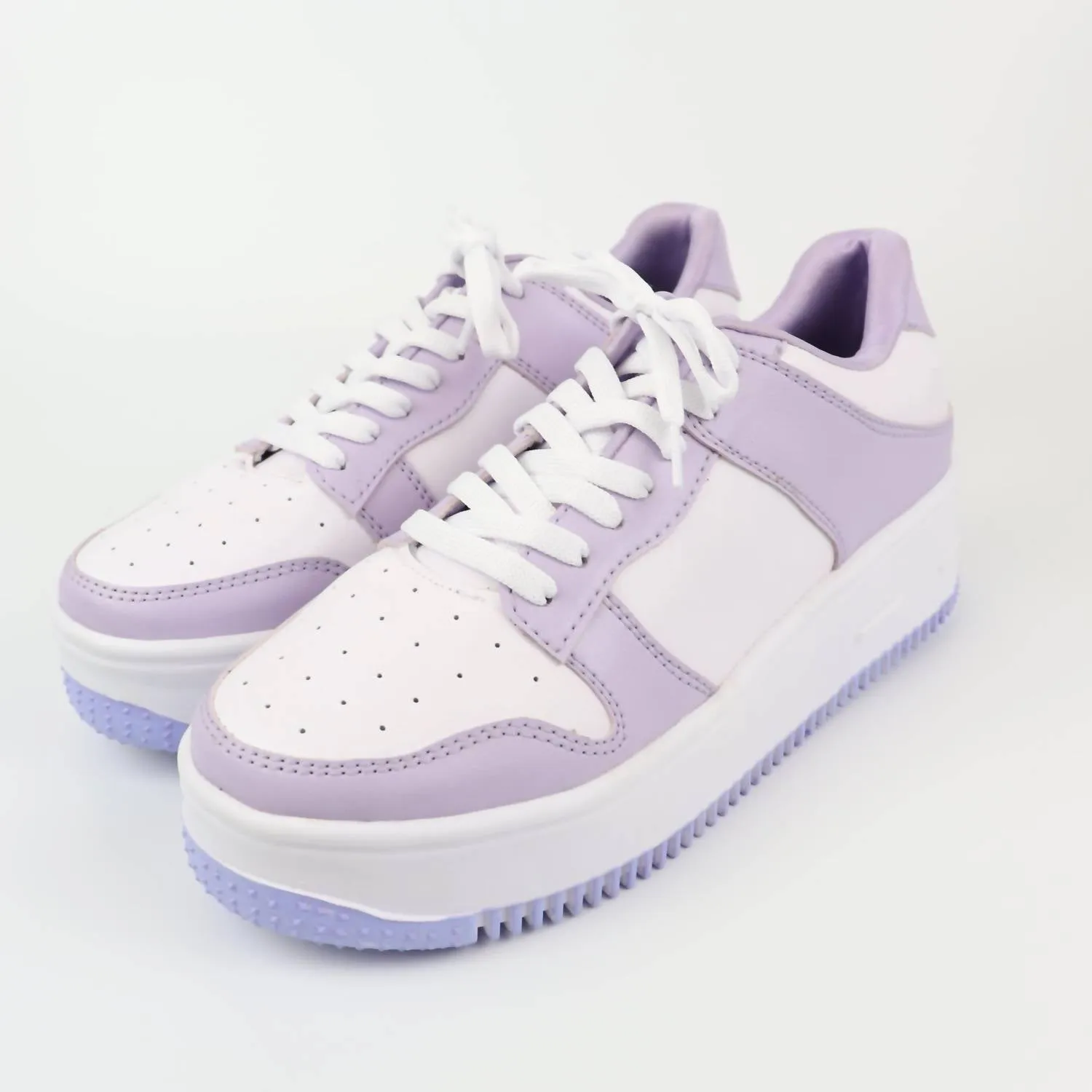 Women's Slam 1 Sneakers In Lilac Purple Foot Relief ToeBumper