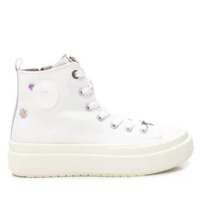 Women's Sneakers Boots In White Basic Neutral Urban Sport