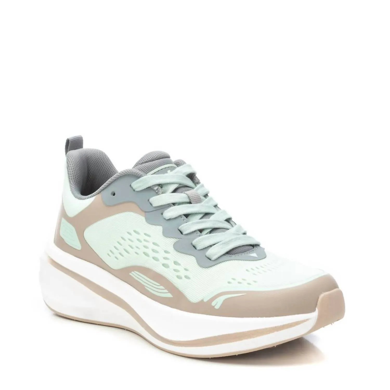Anti Collision Toe Box Women's Sneakers In Aqua