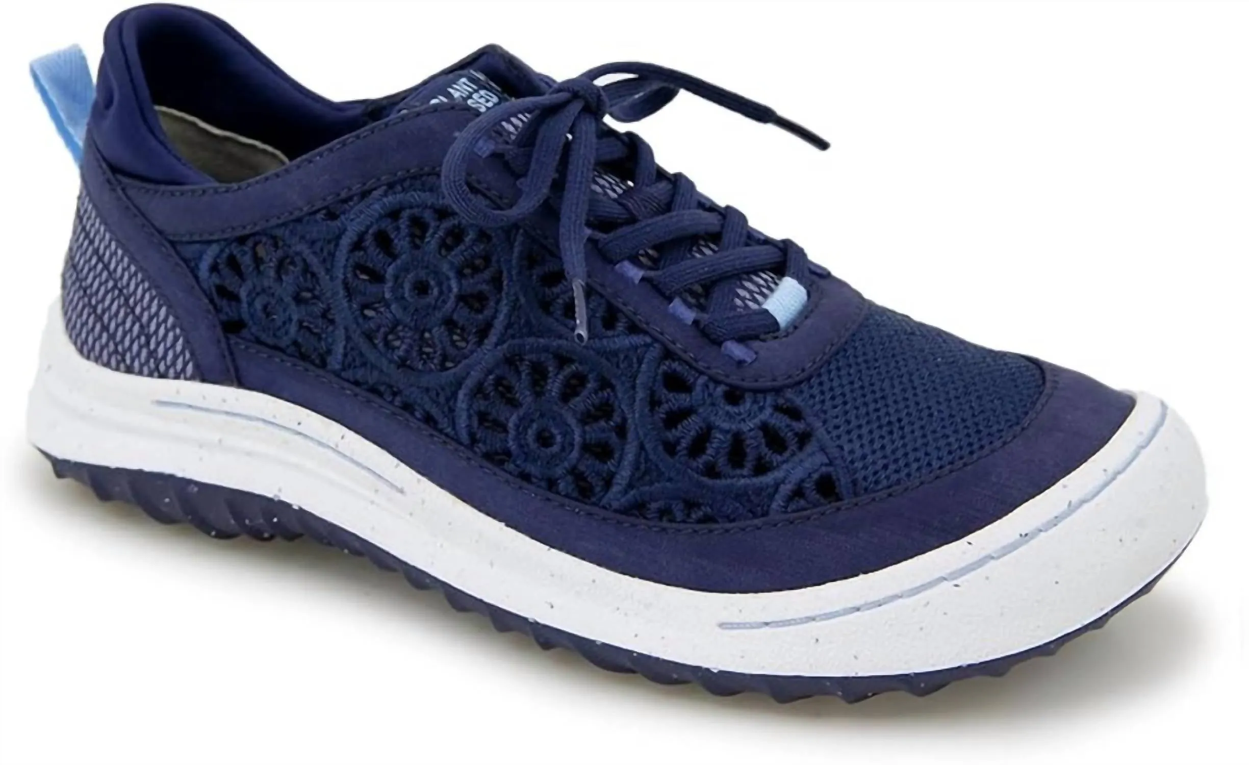 Cool Outfit Women's Sunny Plant Based Sneaker In Dark Denim