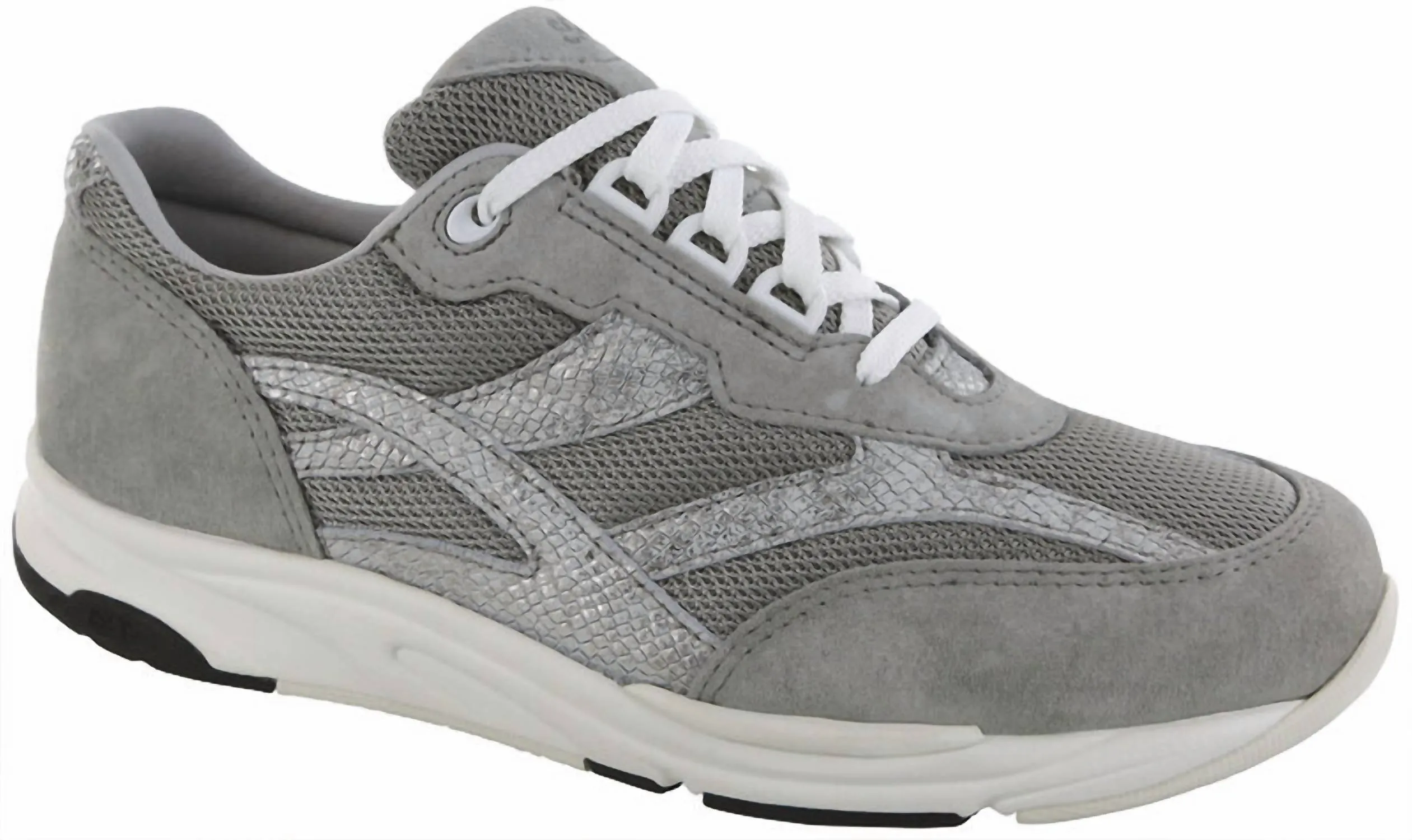 Any Outfit Flexible Use Women's Tour Mesh Sneakers In Plata Mix