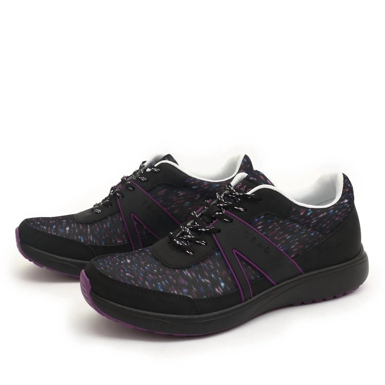 Elevated Comfort Contoured Fit Women's Traq Qarma 2 Sneakers In Sonar