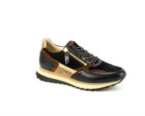 Maximum Grip All Day Women's Trendy Sneaker In Black/whiskey