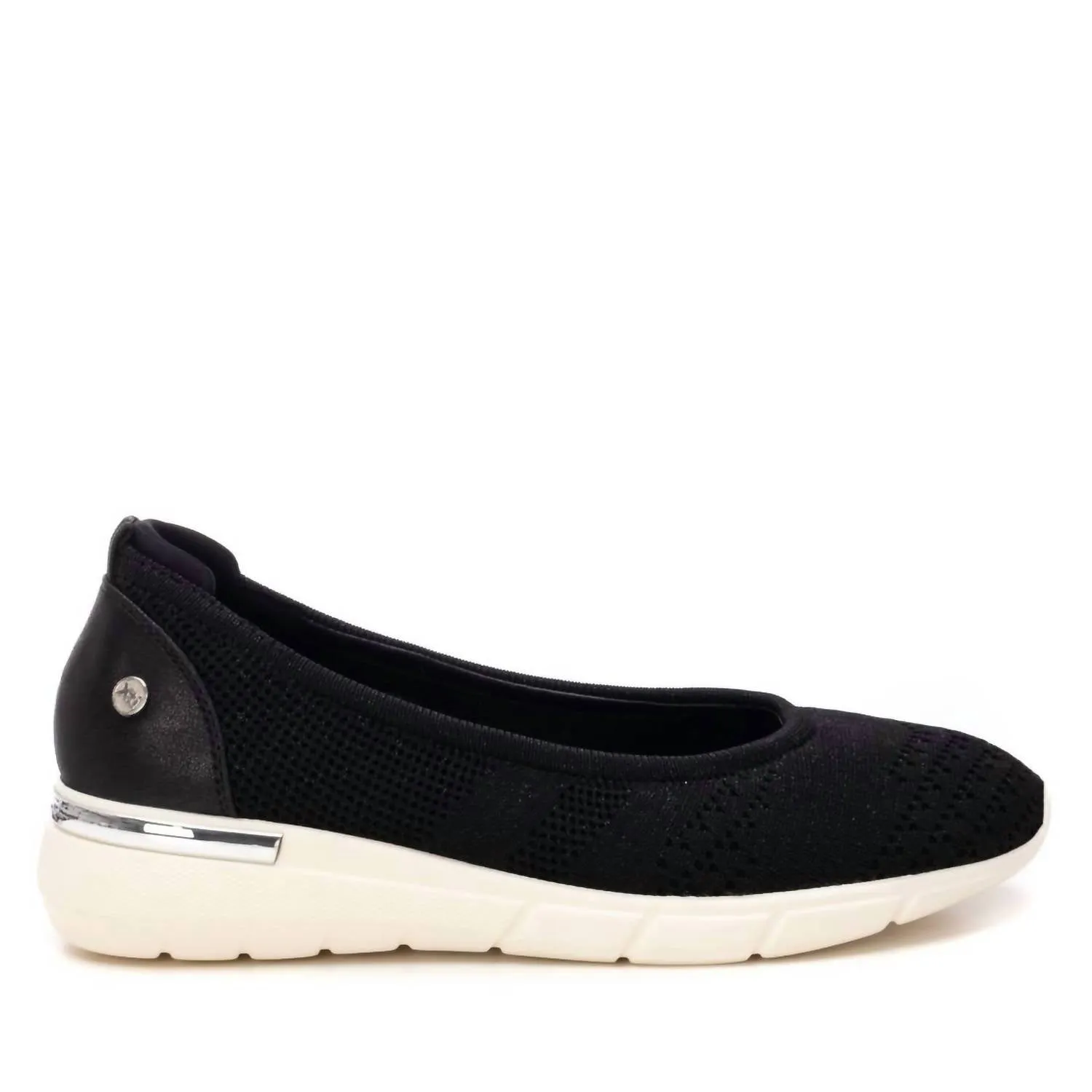 Elevated Design Women's Women's Flats Ballerinas Sneakers In Black