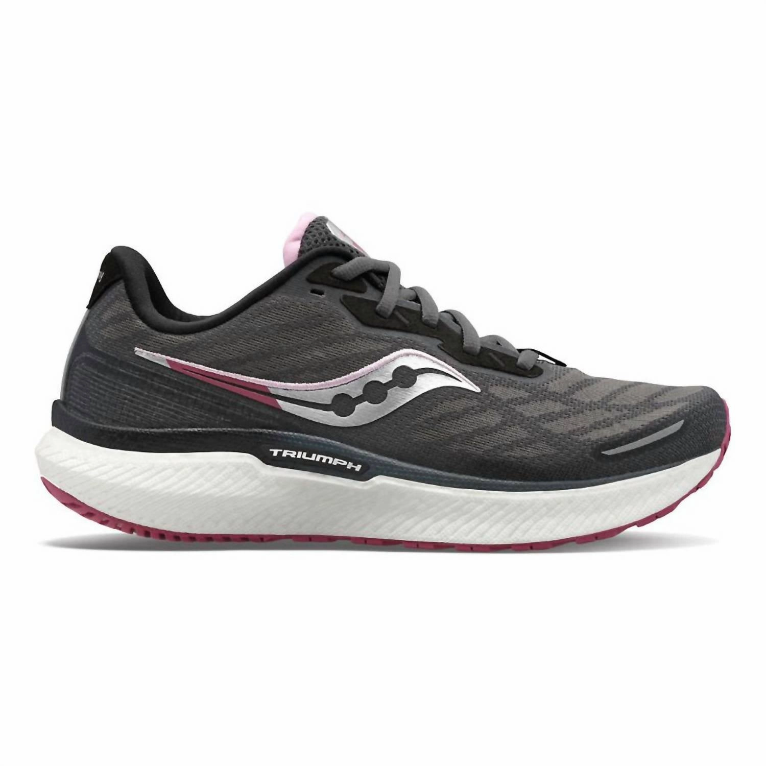 Women's Triumph 19 Running Shoes In Shadow/quartz Neutral design