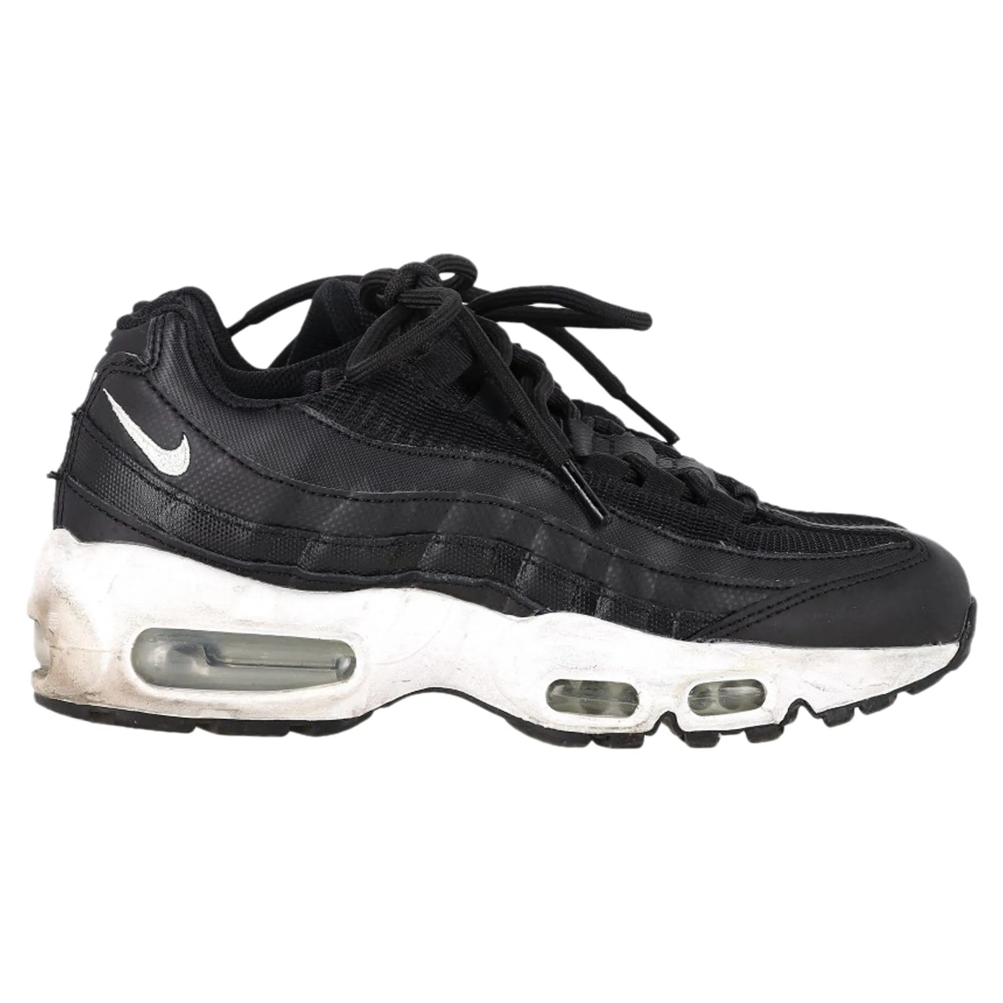 Cushioned Frame Urban Pace Nike Air Max 95 Sneakers in Black Polyester