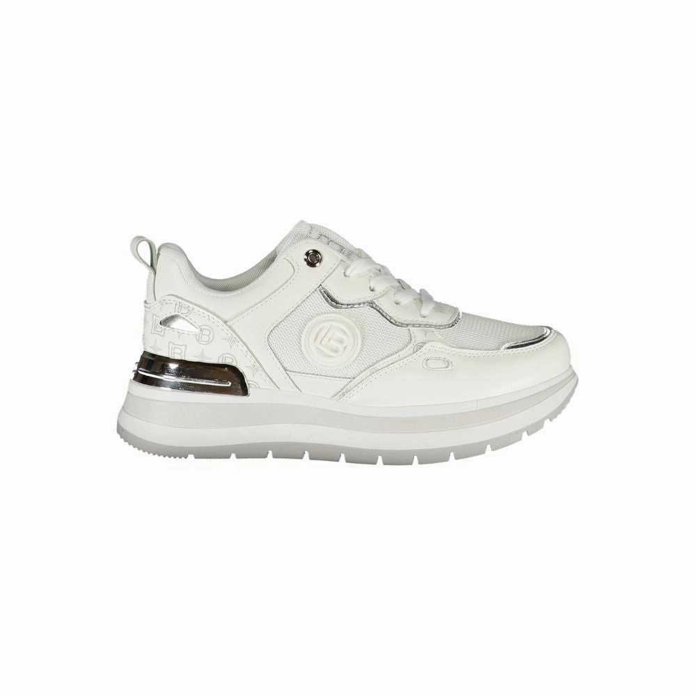 Premium Sole Self Cleaning Tread Laura Biagiotti Polyester Women Women's Sneaker