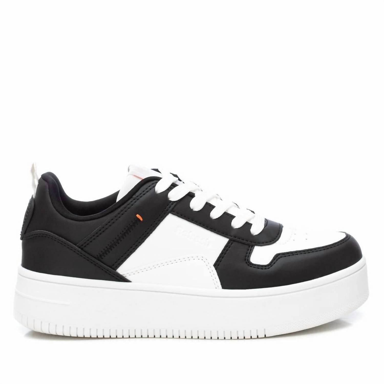 High Support Women's Lace Trainer Sneakers In Black